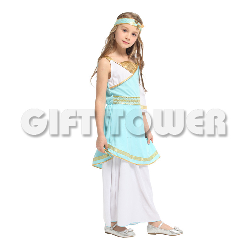 Stage performance costume Princess series clothing G-0312 Little Princess performance costume Children long-sleeved princess detail image 4