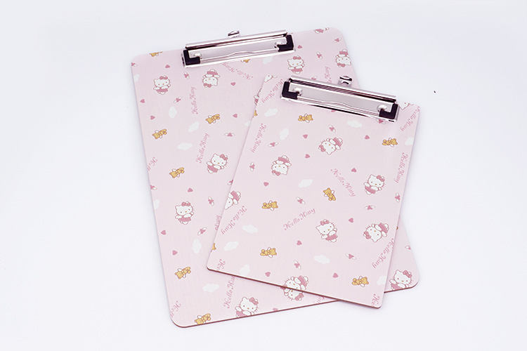 KITTY/小花款木塑板夹 A4/A5