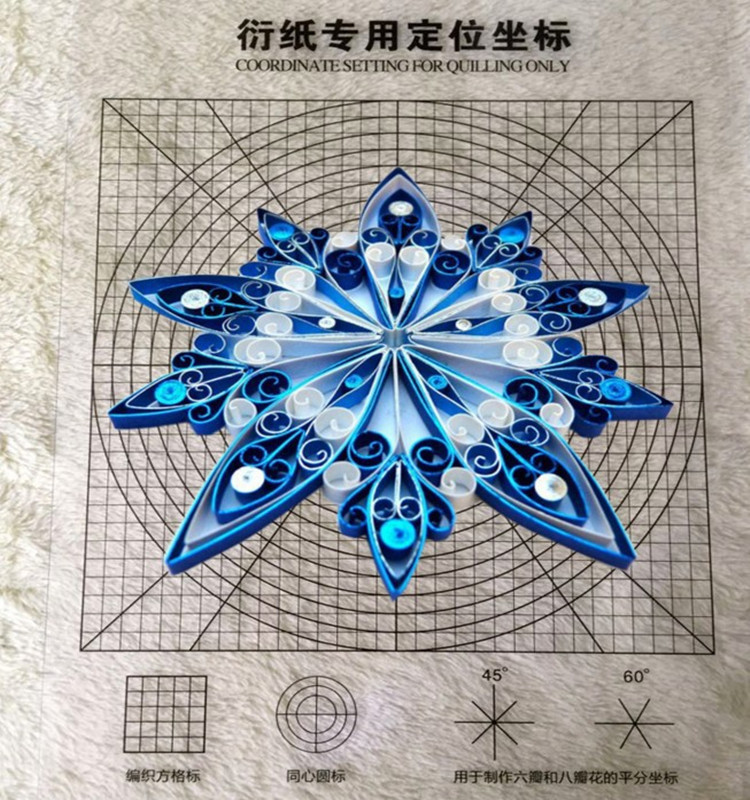 热卖衍纸透明定位坐标剥离片透明剥离器 衍纸工具 quilling tools
