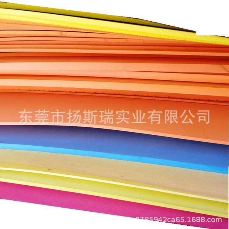 Цвет огнестойкий огнеупорный лист Ева Односторонний клей анти-статическое Ева катушки Упаковка подкладка Ева лист