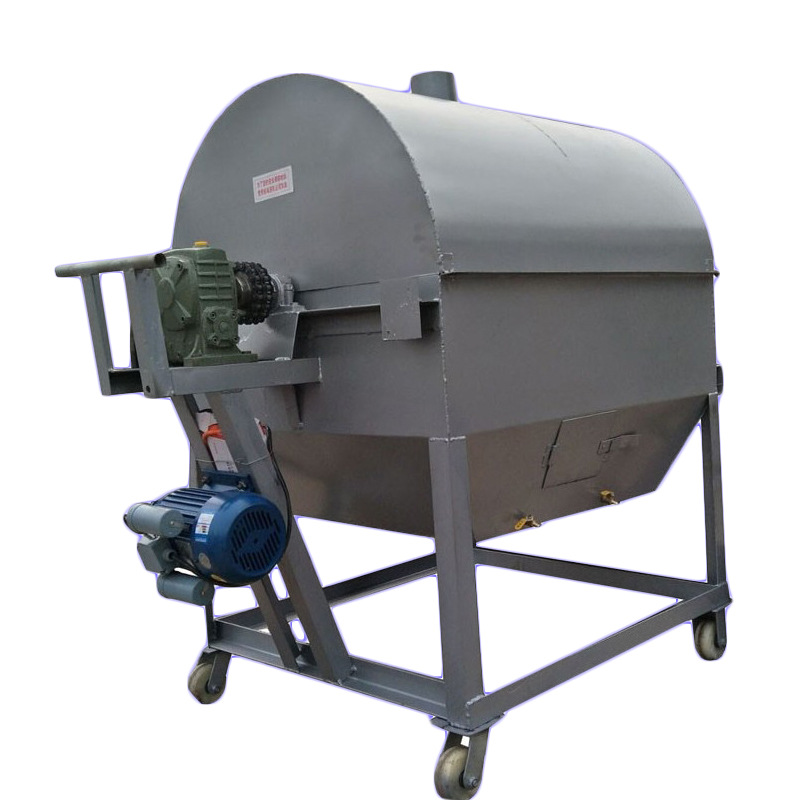 饲料加原材料炒货机 休闲瓜子 花生烘炒机板栗炒锅农丰利