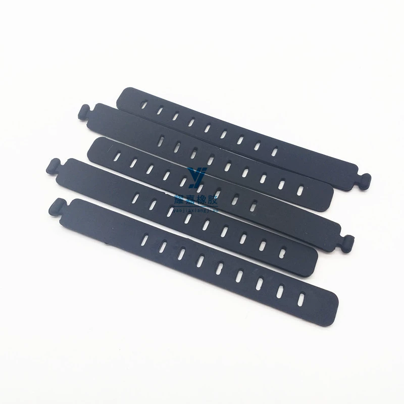 Silicone cable ties, short headphones, storage system, belt