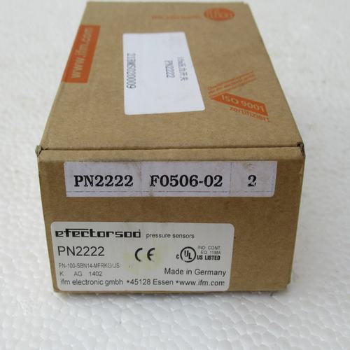 *现货*全新德国易福门IFM压力开关PN2222  IFM压力传感器PN2222