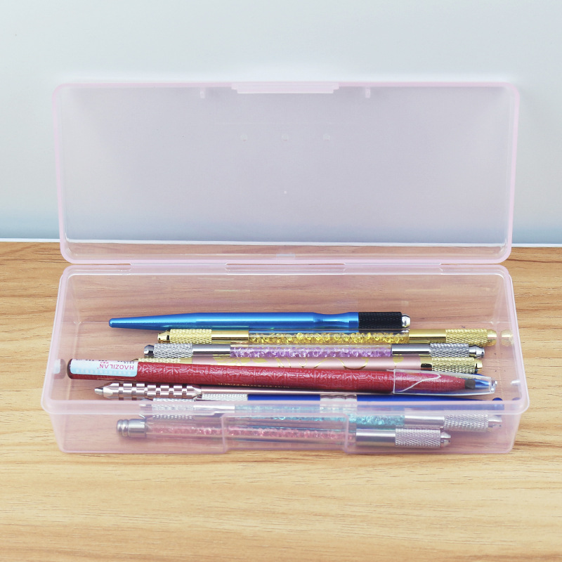 Korean semi -permanent tattoo pen storage box
