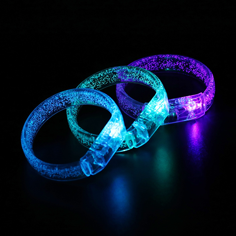 亚克力发光手环 led亚克力发光手环 亚克力led手环 亚克