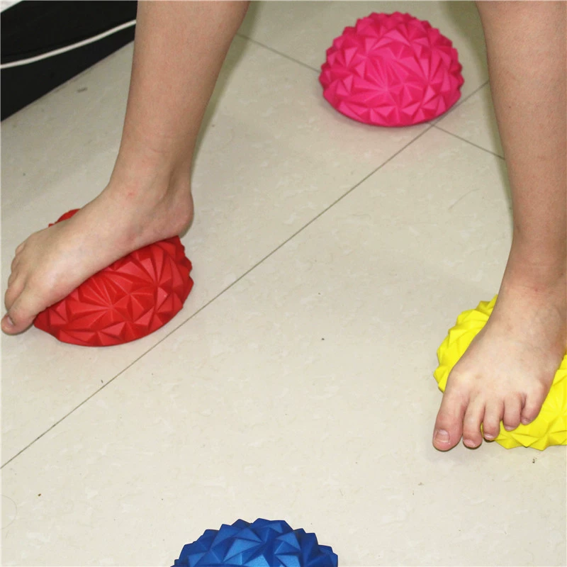 Children's massage ball sensorics for training for yoga, toy