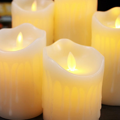 led摇摆流泪蜡烛灯 婚庆路引供佛仿真石蜡电子蜡烛 佛灯批发|ru