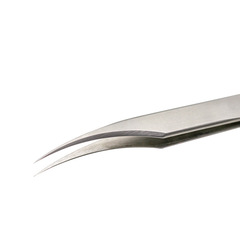 Eyelash extension tools, high-precision false eyelash tweezers, dolphin curler eyelash assistant, stainless steel