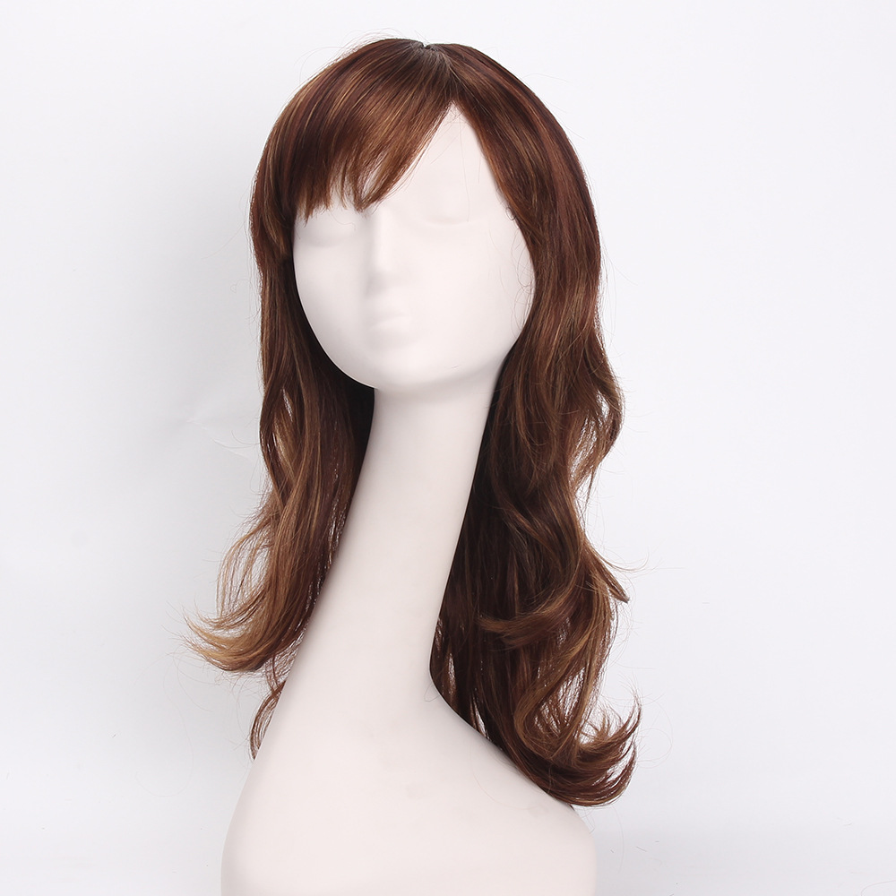 Newlook IMG-0319 nueva moda peluca de pelo largo peluca de vacaciones peluca de entrenamiento