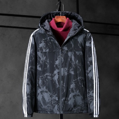 Extra large size Light and thin Down cotton cotton-padded clothes Add fertilizer XL Youth The fat winter Easy cotton-padded jacket coat