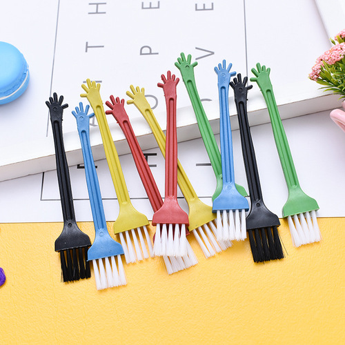 Manufacturer batch cleaning dust removal tool brush keyboard brush five-finger brush computer cleaning brush digital cleaning supplies small brush