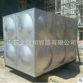 不锈钢保温水箱不锈钢水箱 圆形圆柱形承压双层保温方形水箱