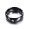 Ceramics, fashionable trend wedding ring for beloved, Amazon, wish, 6mm, wholesale