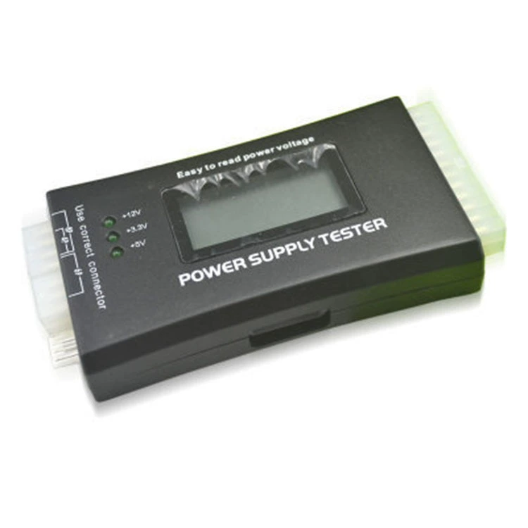 Power supply, tester, laptop