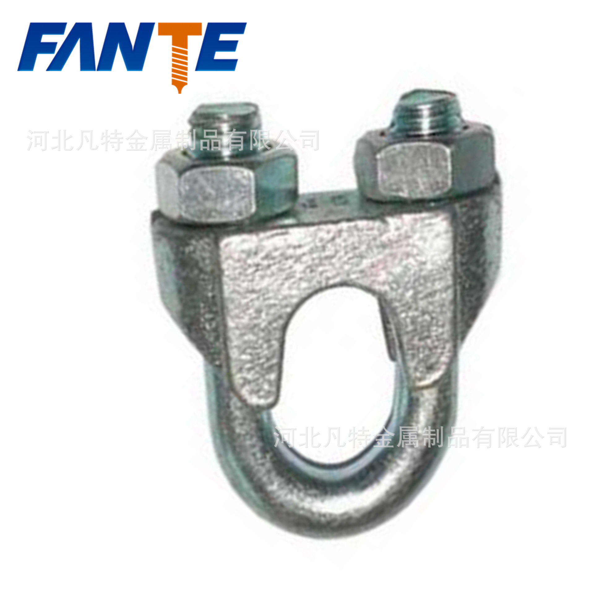 不锈钢卡头钢丝绳卡头不锈钢夹头钢丝绳