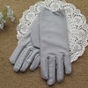 Gloves, thin summer black white autumn elastic set, sun protection, wholesale
