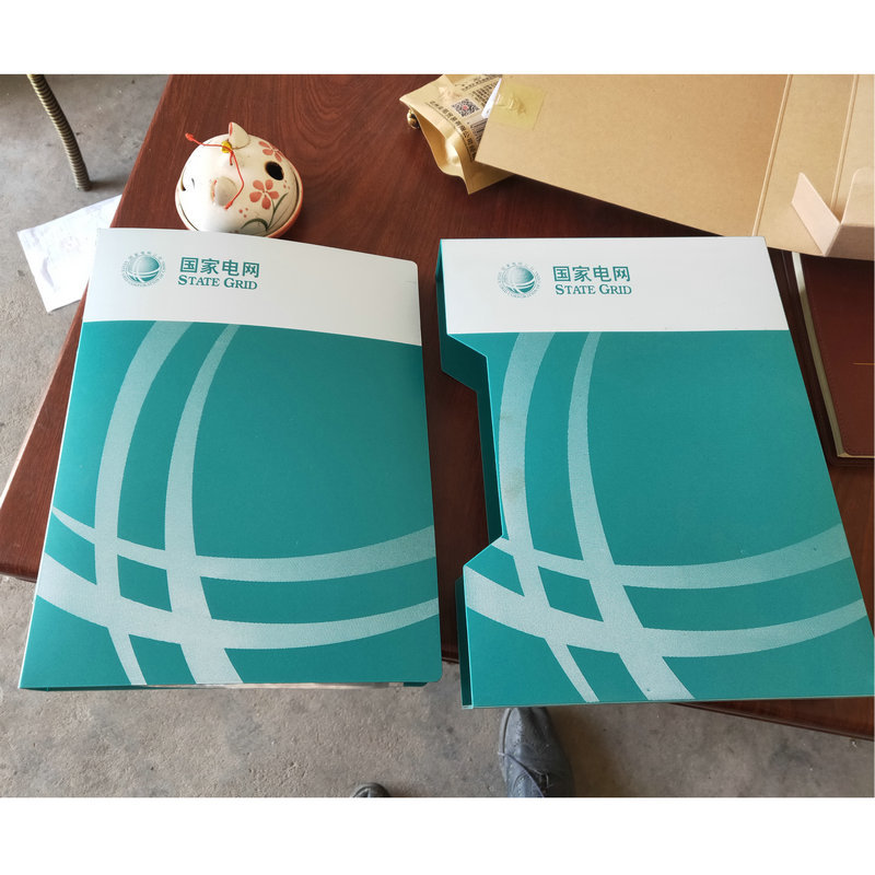 Manufactor supply National Grid File box pvc Personnel file wholesale Data box customization