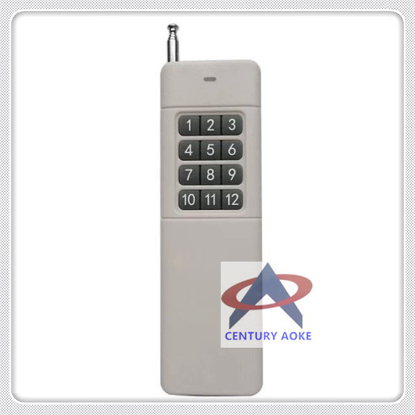 AK3000-12大功率远距离12键遥控器/发射器12位 固定码焊码遥控