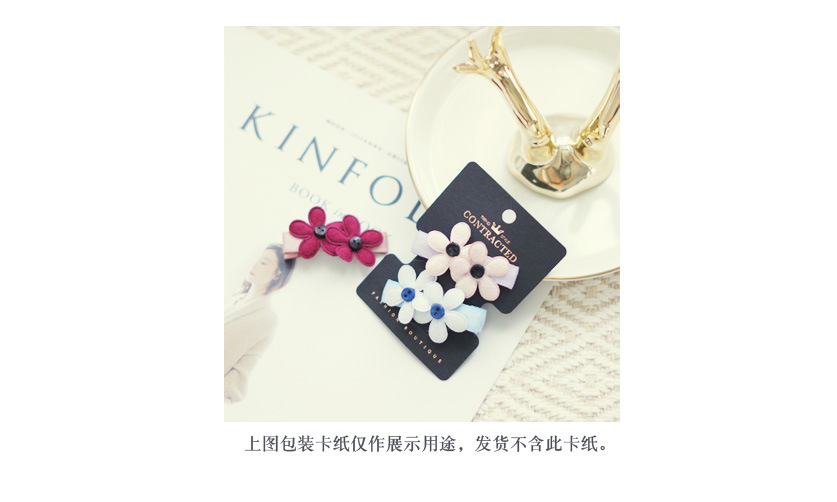 Fashion Simple Style Sweet Little Flower Korean Hairpin display picture 9