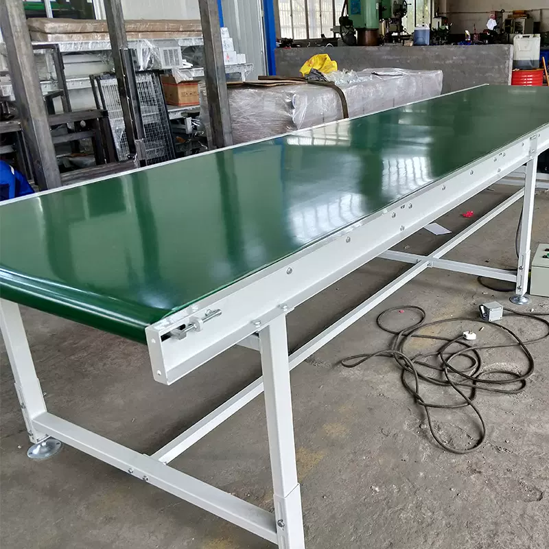 定制皮带输送机小型输送带不锈钢爬坡传送机快递分拣输送设备