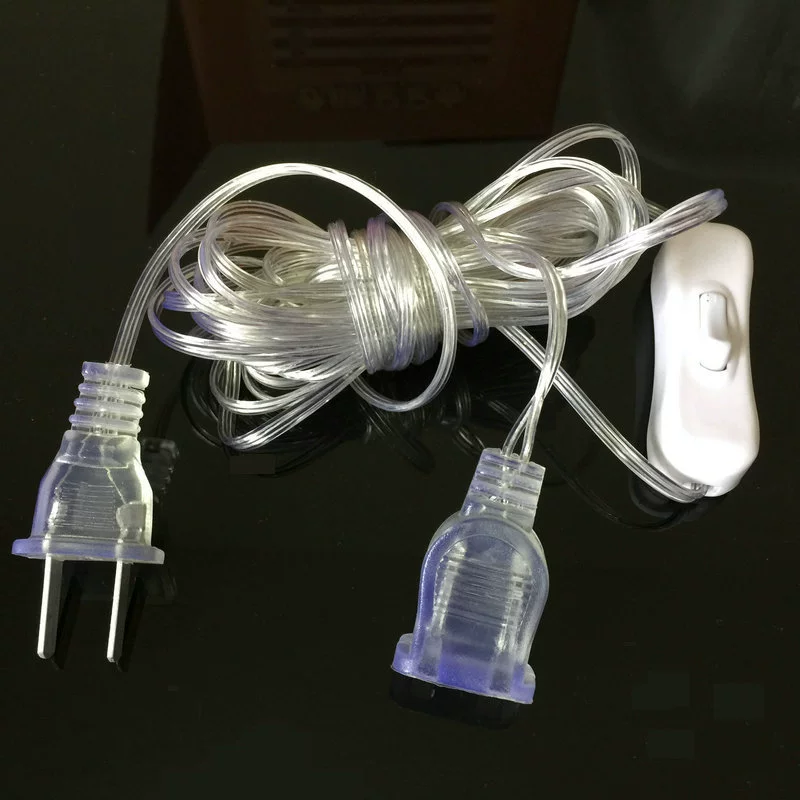 Длинный блок питания для LED, медный удлинитель, 5 м