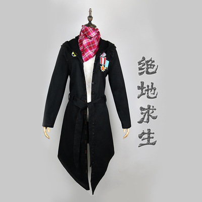 男士风衣_吃鸡同款外套求生大逃杀欧洲男士风