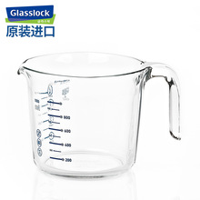 韩国进口Glasslock 钢化玻璃量杯（1000ml) GL1743/RM100