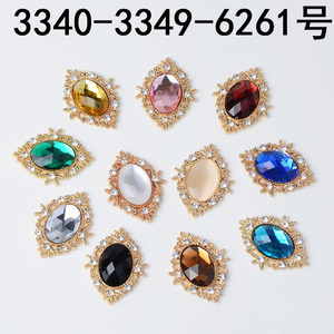 10pcs Handmade Necklace DIY Jewelry accessories buckle shoes clothes bag headdress accessories accessories diy jewelry 