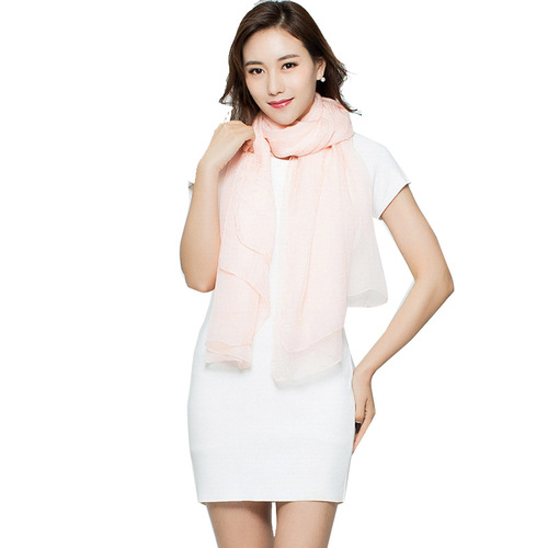 New super seaside silk scarf imitation chiffon silk scarf for women Korean version beach towel air conditioner versatile shawl Taobao dropshipping