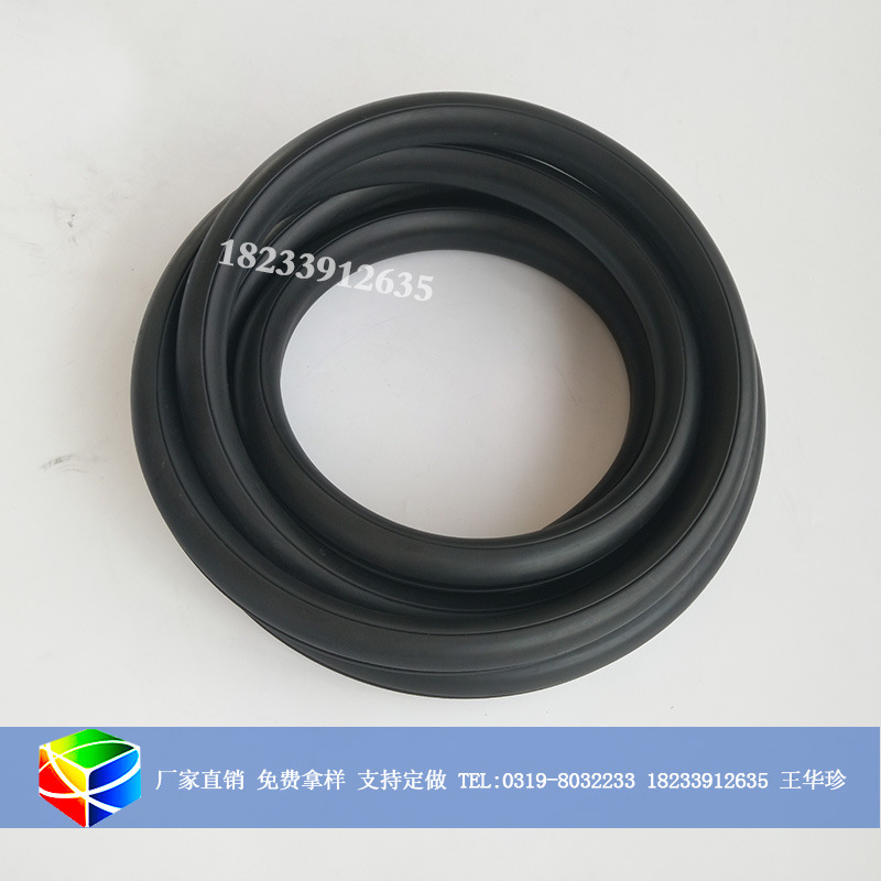 硫化对接成型密封圈防撞一体成型密实橡胶密封胶条