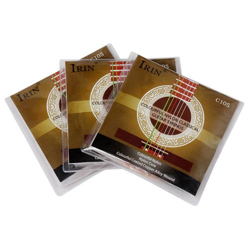 IRIN Guitar Strings Classical Guitar Strings Set C105 Colorful Acoustic Guitar String Guitar Accessories Bulk