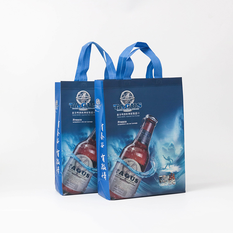 无纺布袋子定 做LOGO折叠袋环 保袋购物袋定 制手提袋布袋可logo