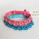 Модная акриловая стальная проволка с бусинами из жемчуга, цепочка, новая коллекция