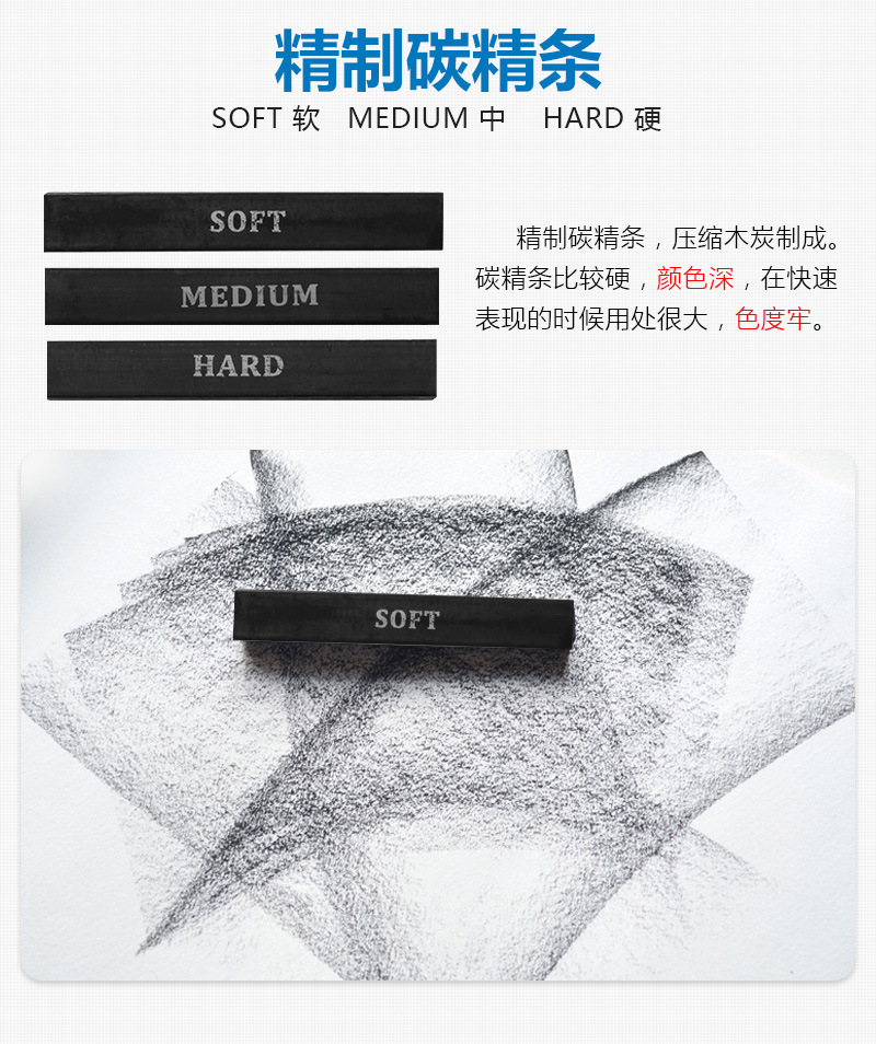 H&B35件绘画铅笔套装 素描工具包 专业美术文具文化用品 跨境专供