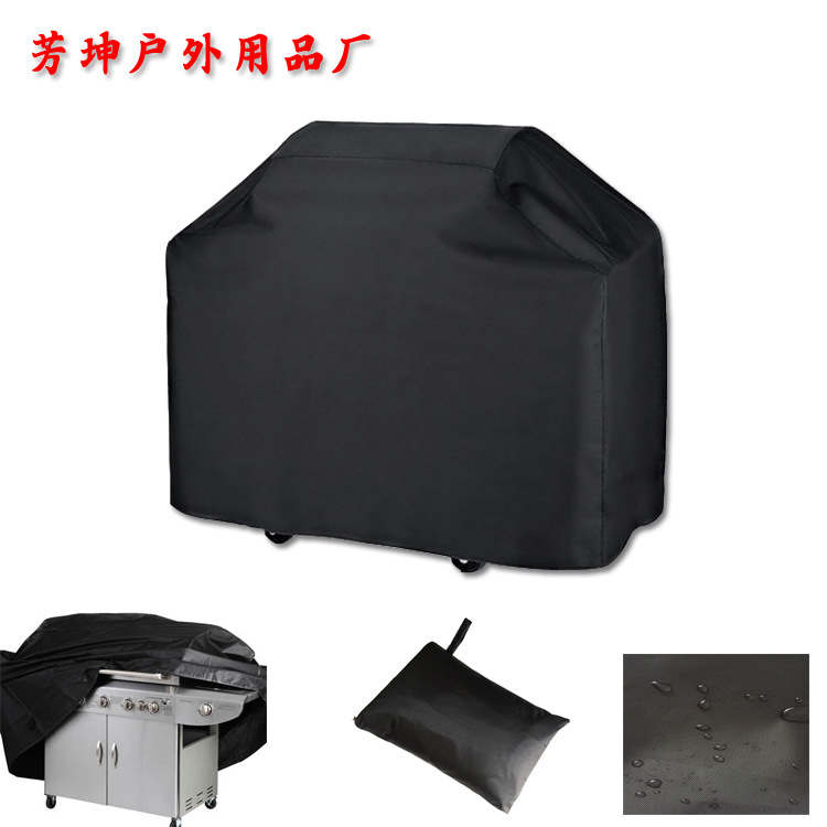 Amazon Outdoor oven hood BBQ cover210T barbecue waterproof Sunscreen barbecue grill Cover