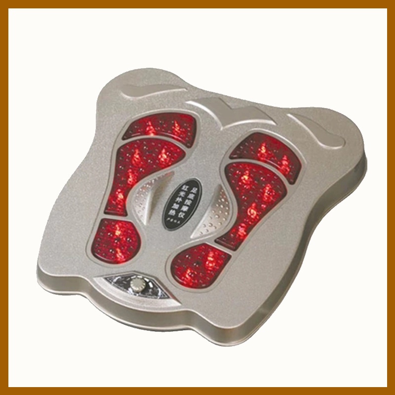 电动脚底震动气血循环机足底红外加热理疗仪足疗机按摩器厂家直销