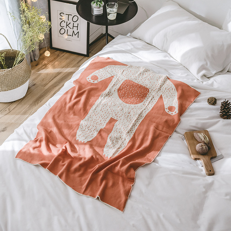 Cozy Knitted Blanket
