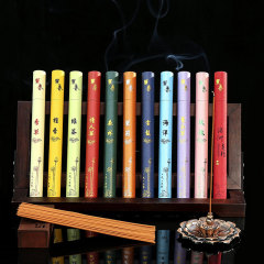 Factory Wholesale Lavender Green Tea Sandalwood Agarwood Incense 20g Flower Scented Incense Rose Jasmine Incense