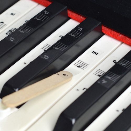 88 keys 61 keys 54 keys 37 keys 32 keys piano keyboard keys film electronic piano staff stickers