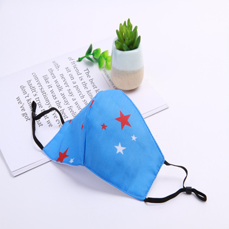 Autumn and winter black Mask personality fashion customized LOGO pattern Promotional Gifts Printing pure cotton Mask