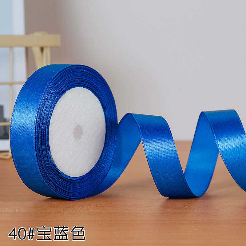 Fábrica al por mayor 2cm cinta hecha a mano cinta de poliéster caja de regalo cinta floral cinta para hornear cinta decorativa