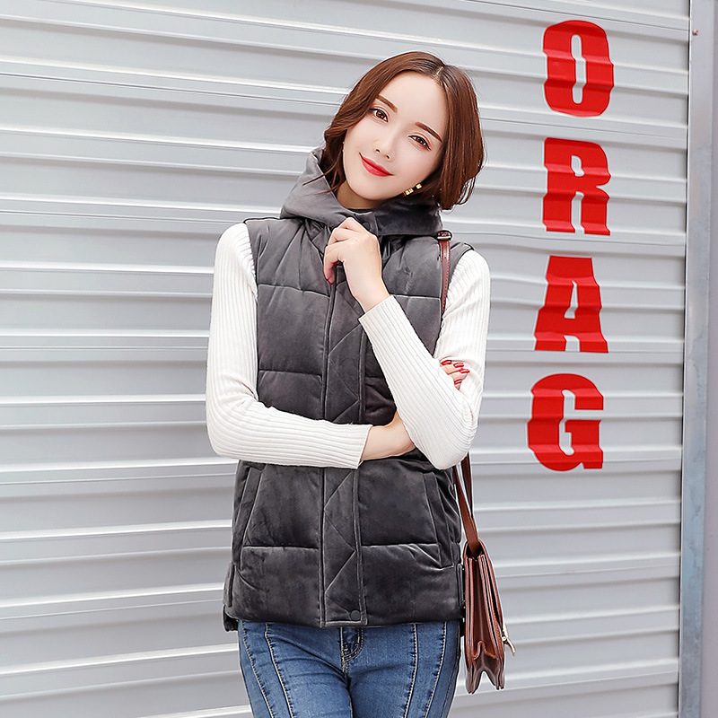 Gilet femme en Velours d or - Ref 3317509 Image 11