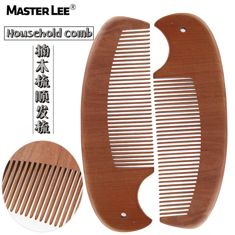 Masteri 난무 빗 스트레이트 헤어 빗 정전기 방지 고밀도 치아 빗 선물 빗 곡선 헤어 빗 공장 도매