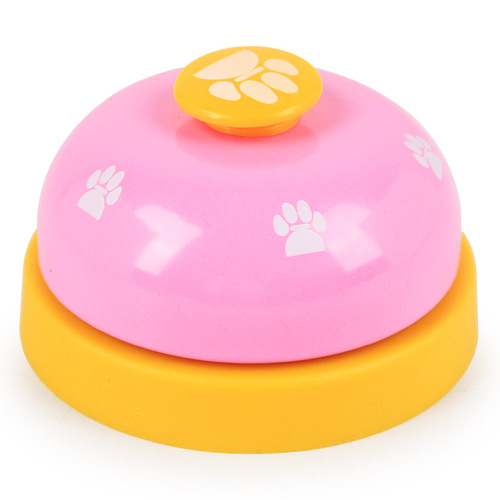 Factory Amazon Pet Bell Ringer Training Intellectual Development Pet Toy Fun Footprint Training Dog Bell Ringer