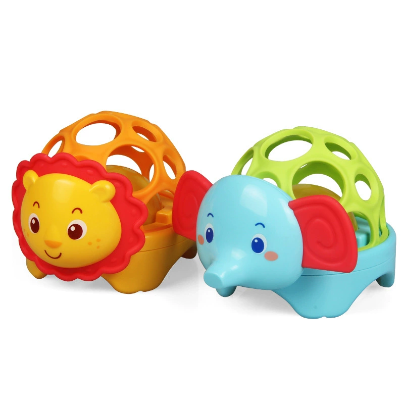 Захват для новорожденного из мягкой резины, beanbag, игрушка, лев, слон