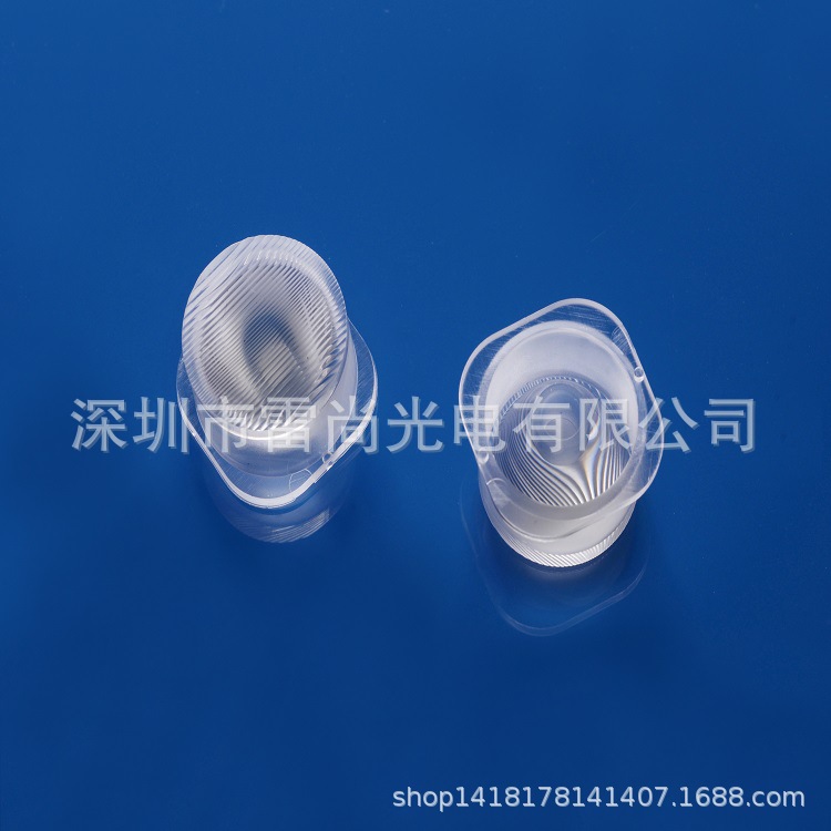 LED透镜 XP21.3-XZS条纹四边形防水透镜  爆款   厂家直销