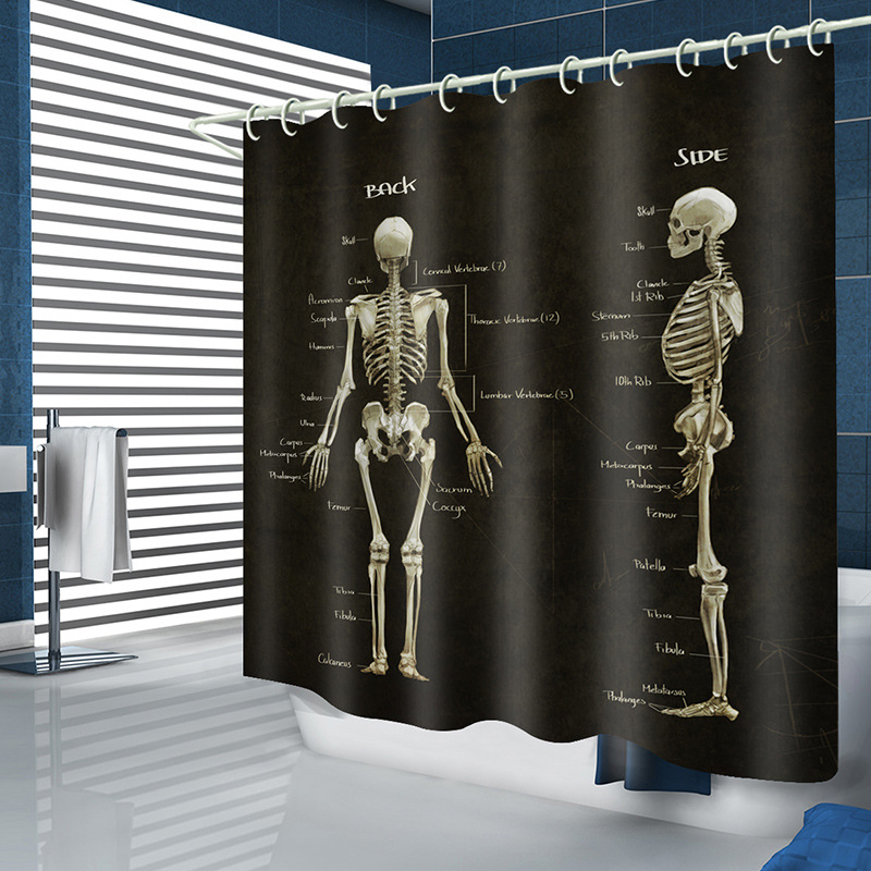 2019 Customized Waterproof 3d Cool Human Skeleton Schematic