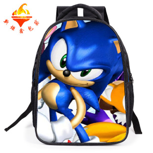 Set Primary School students cartoon double-layer schoolbag 13-6 grade children's trend to reduce the burden of shoulder bag manufacturers support generation