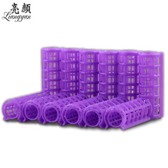 Factory Direct Sales DIY Curling Iron Plastic Double-Layer Mother and Child Curling Rods and Updo Curlers, 12-Piece Set