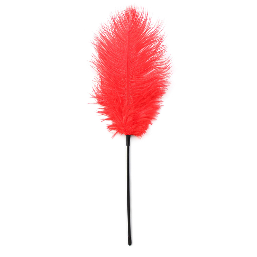 Tienda de la fábrica al por mayor juguetes sexuales flirting pluma de camello de plumas burlas cepillo de plumas de pollo juguetes alternativos productos sexuales
